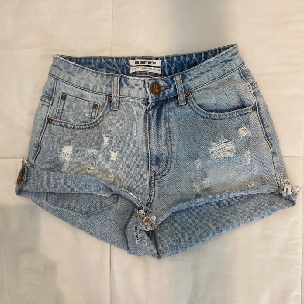 OneTeaspoon High Waisted Bonita Shorts